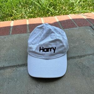 Rare white “Harry” Styles baseball cap/hat